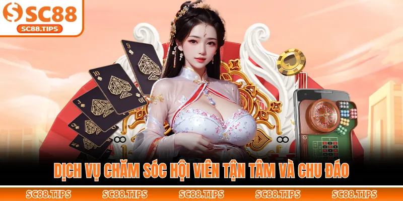 Dịch vụ chăm sóc hội viên tận tâm và chu đáo