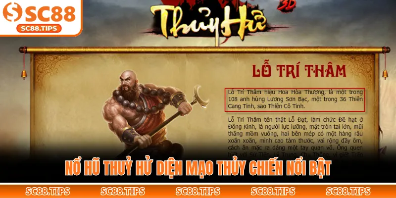 Nổ hũ thuỷ hử diện mạo thủy chiến nổi bật