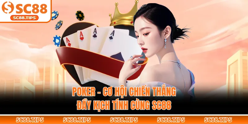 Poker - Cơ Hội Chiến Thắng Đầy Kịch Tính Cùng SC88