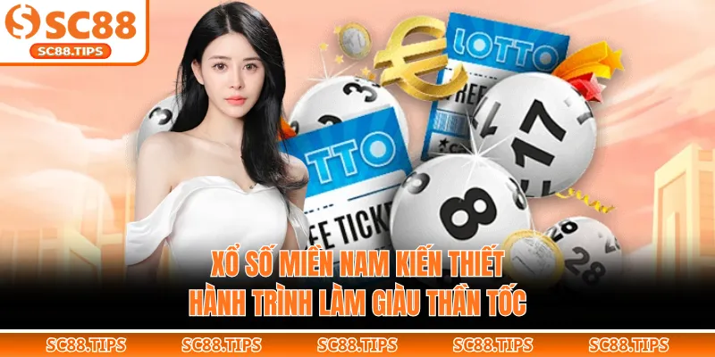 Xổ Số Miền Nam Kiến Thiết Hành Trình Làm Giàu Thần Tốc